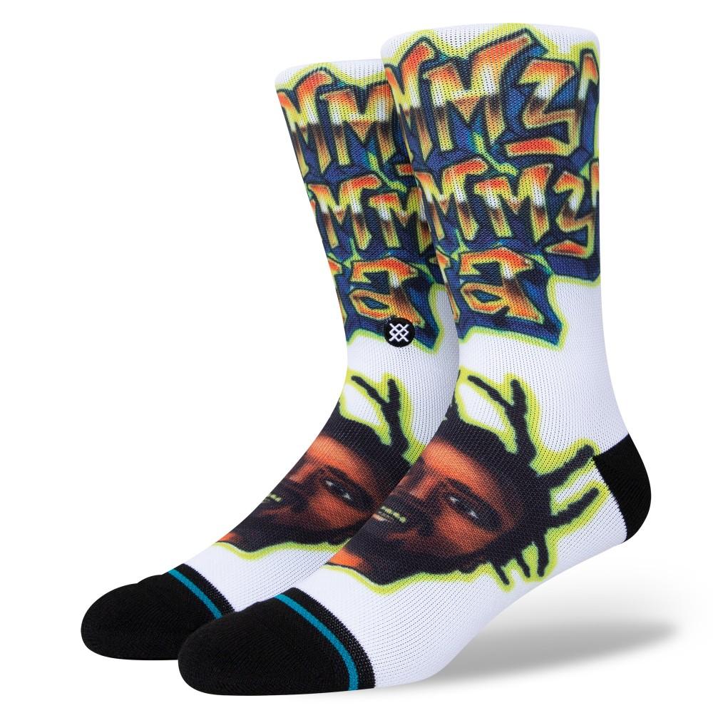 Stance Sock Shimmy Shimmy Ya White