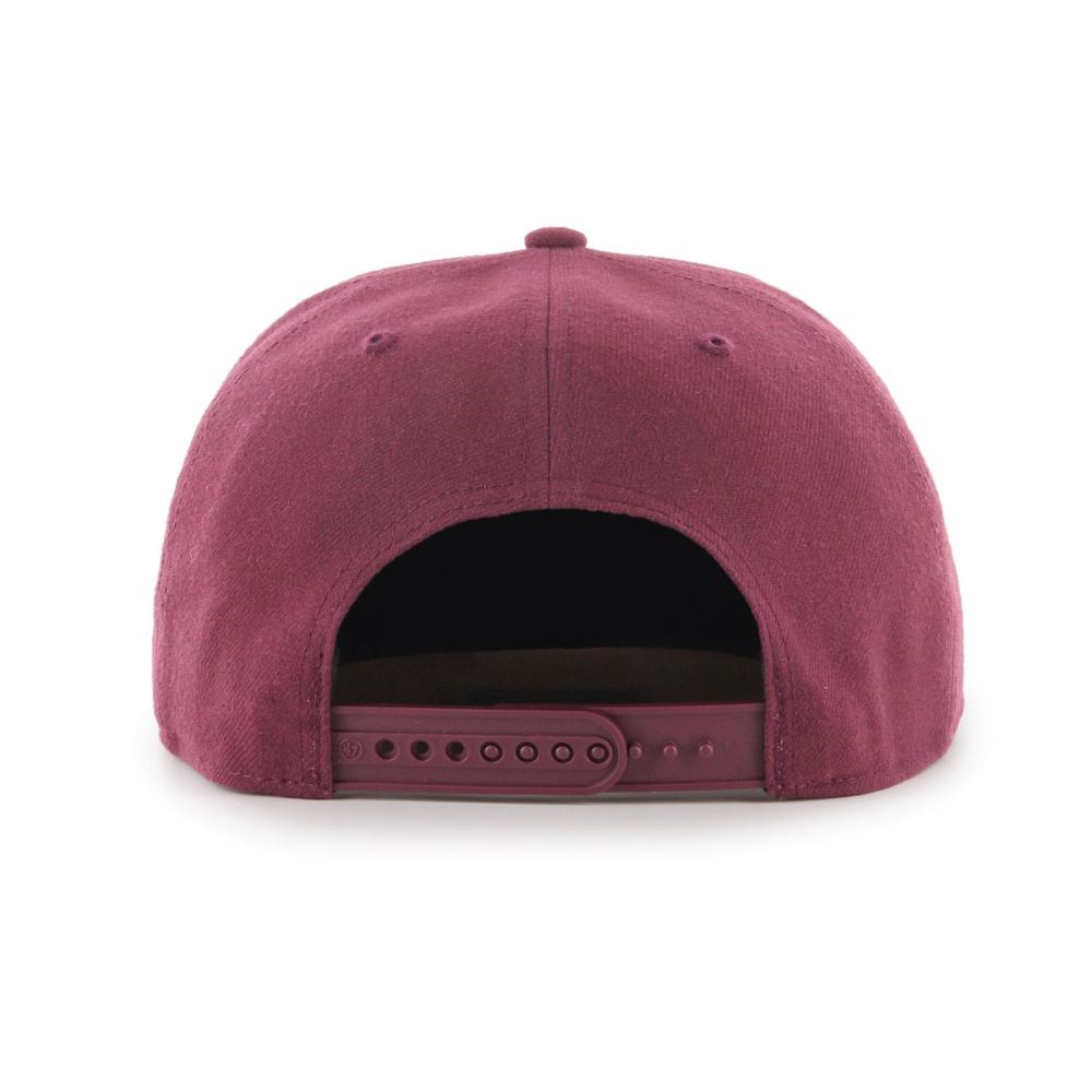 Jockey New York Yankees No Shot Dark Maroon Neon Captain