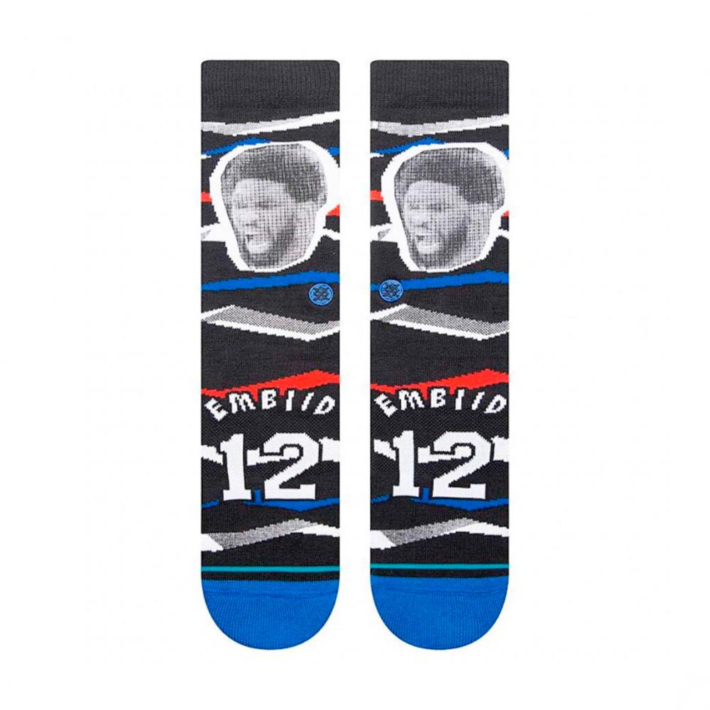 Stance Sock Men NBA Faxed Embiid Black