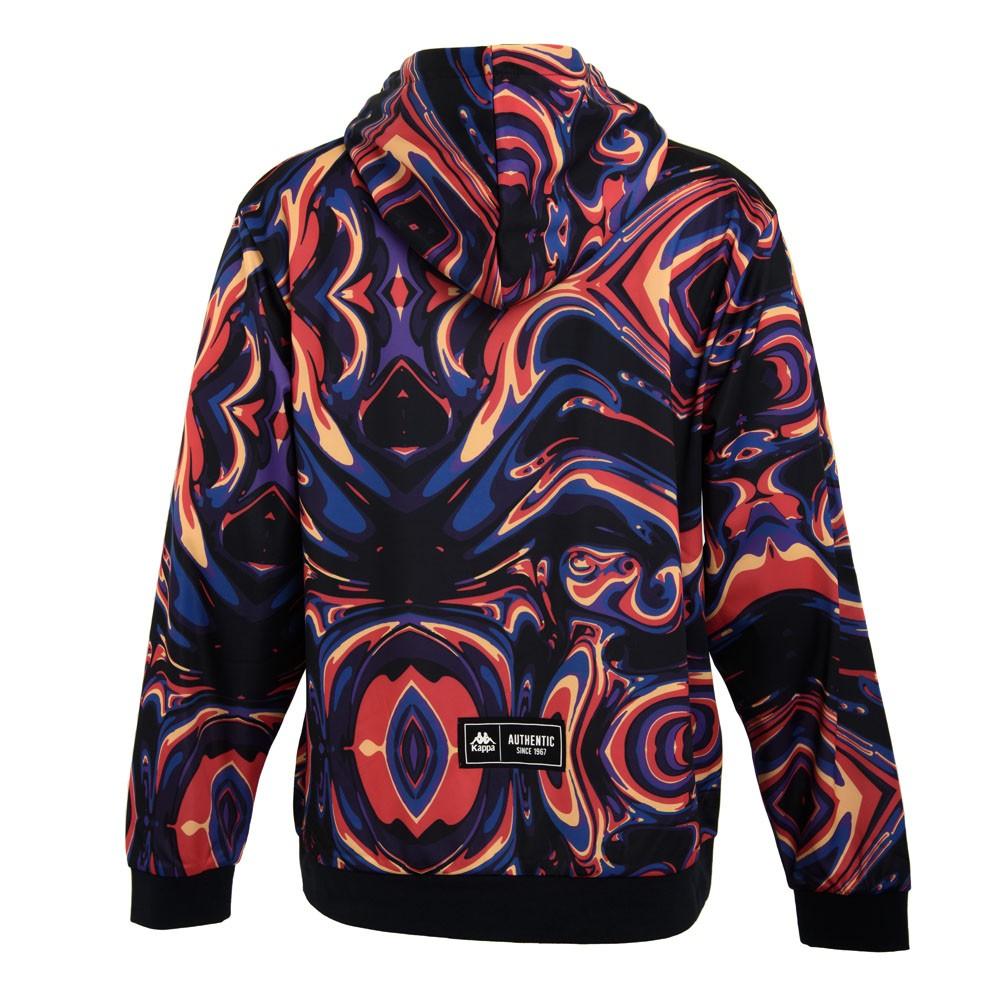 Poleron Men Hoodie Liquid Black Multi