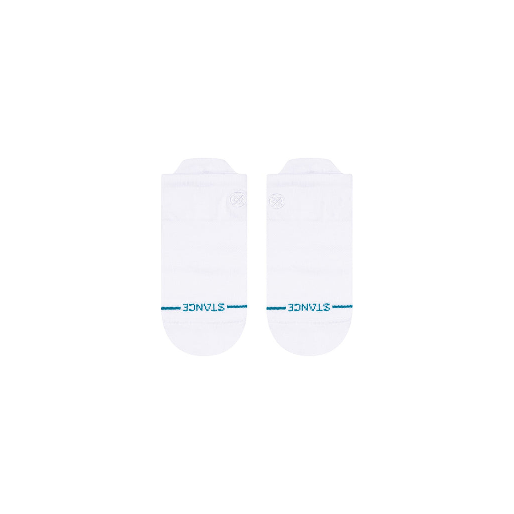 Stance Sock Icon Low Tab White
