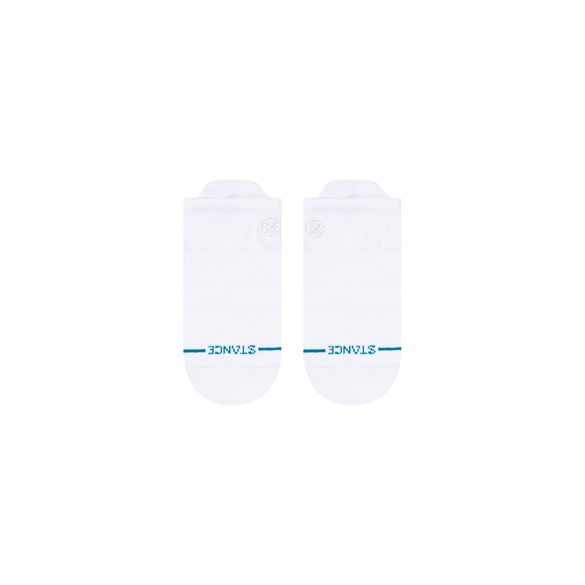 Stance Sock Icon Low Tab White