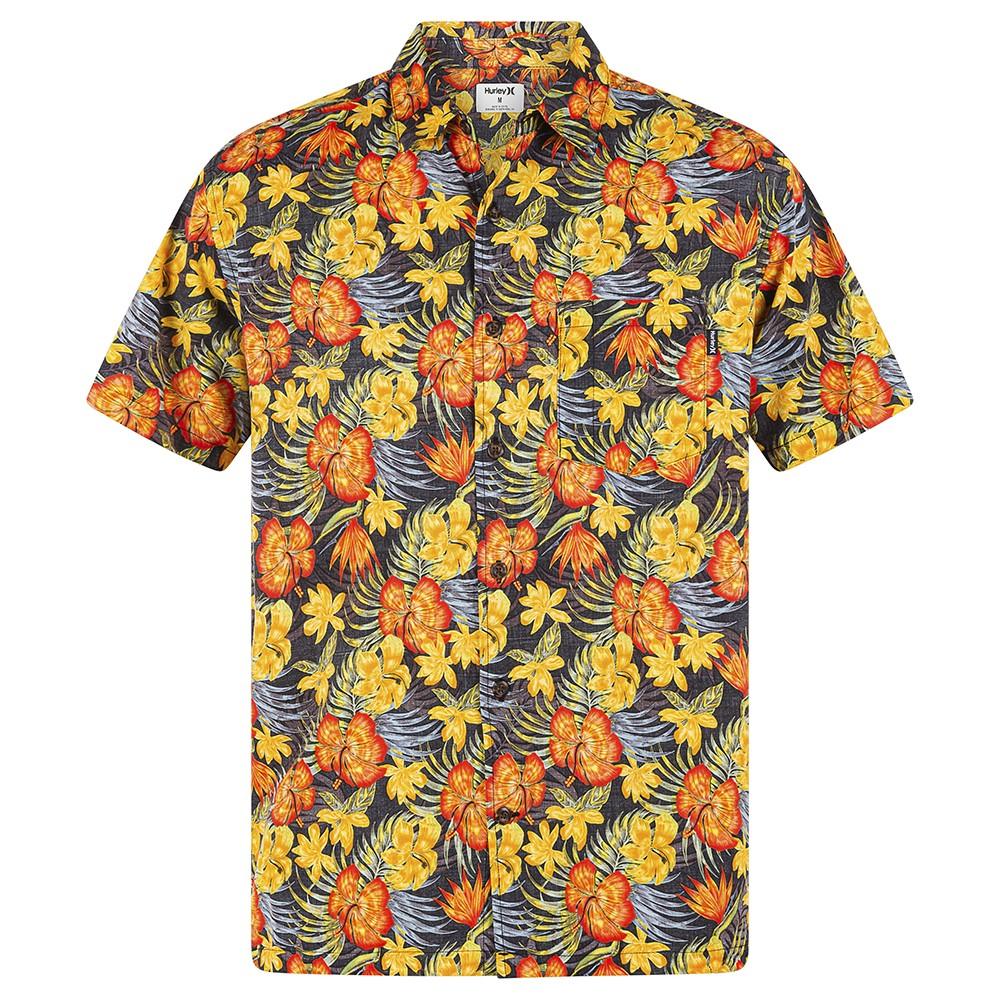 Camisa Rincon Ss Flower Multicolor Hurley