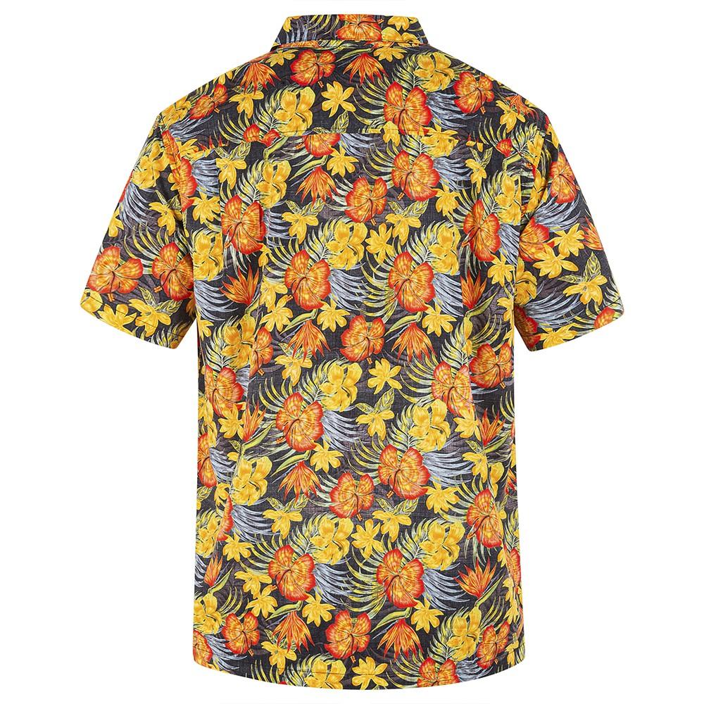 Camisa Rincon Ss Flower Multicolor Hurley
