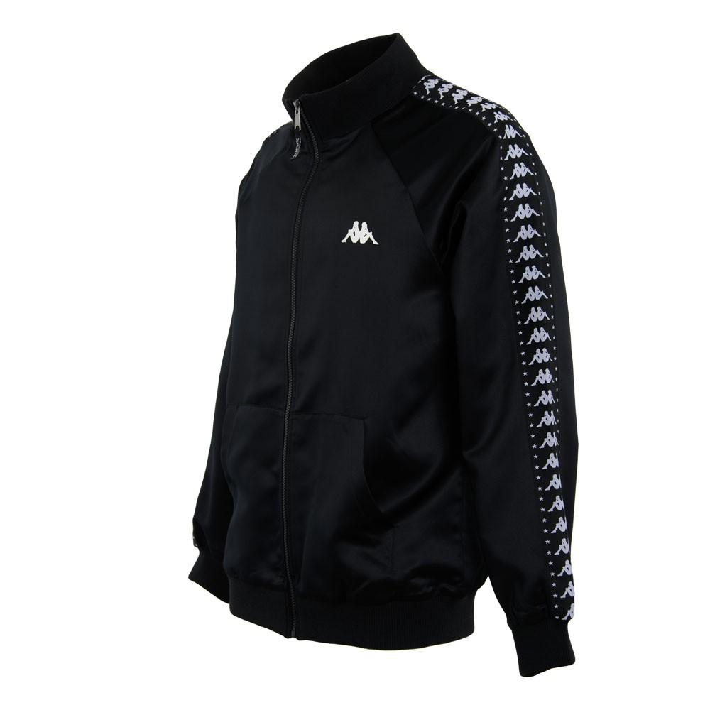 Chaqueta Men Logo Back Black White