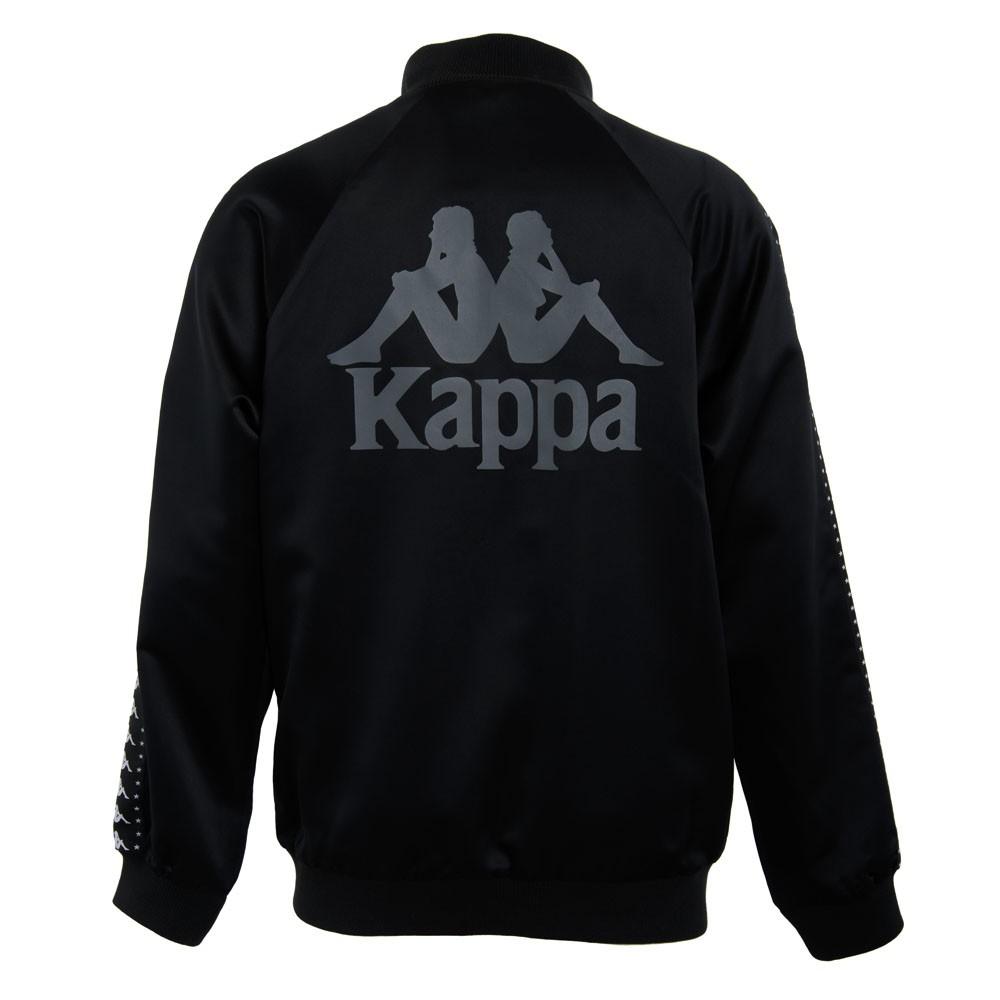 Chaqueta Men Logo Back Black White