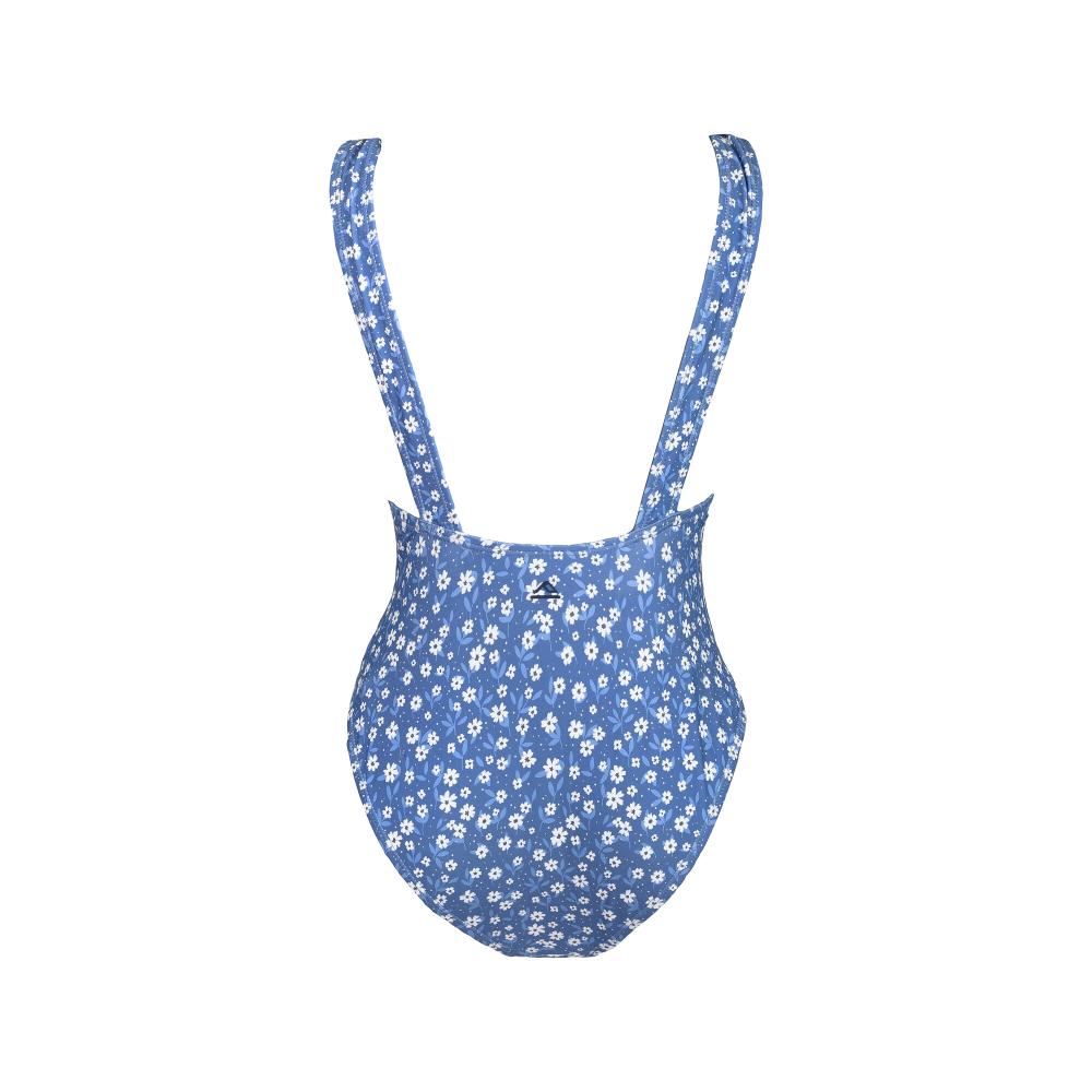 Traje de Baño Reef Flores Azul