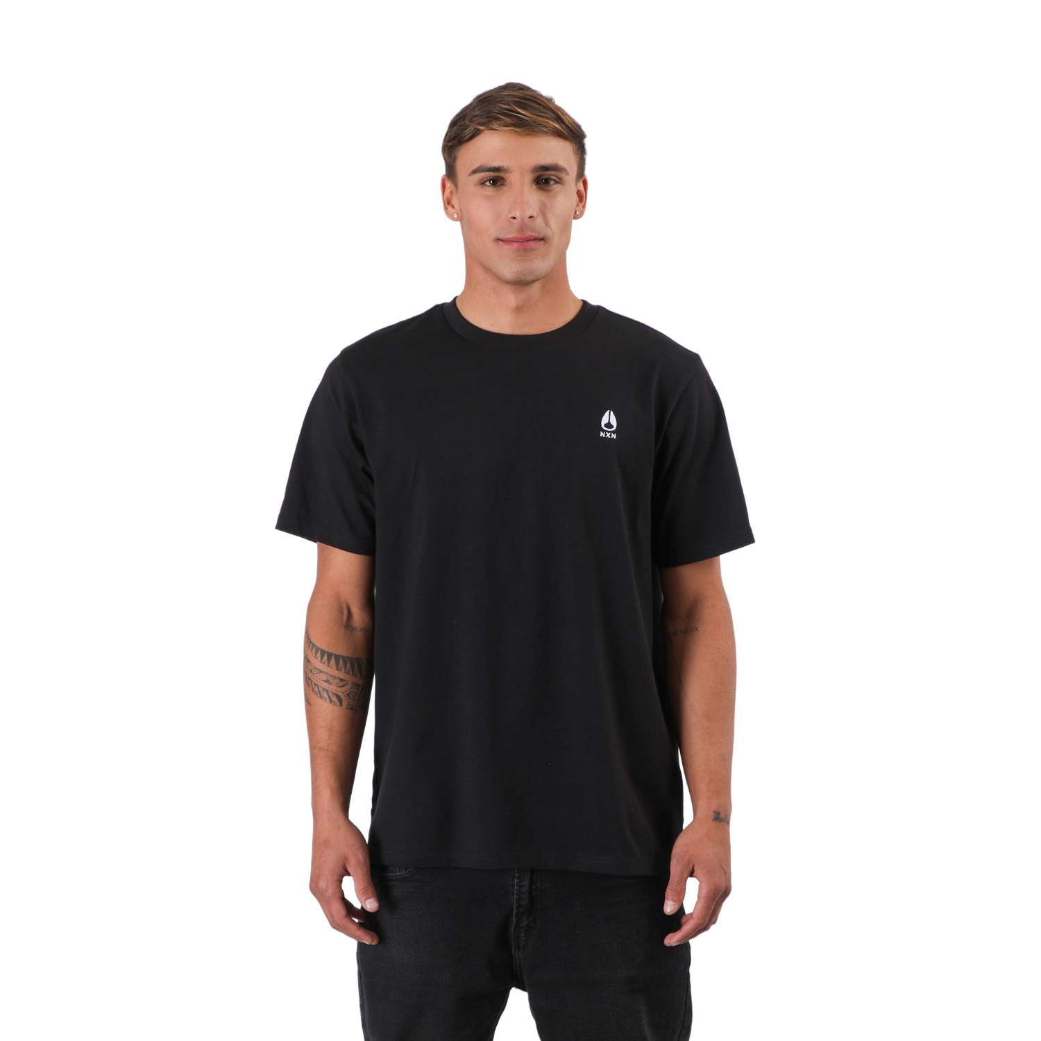 Polera Nixon Men Icon Nxn Black