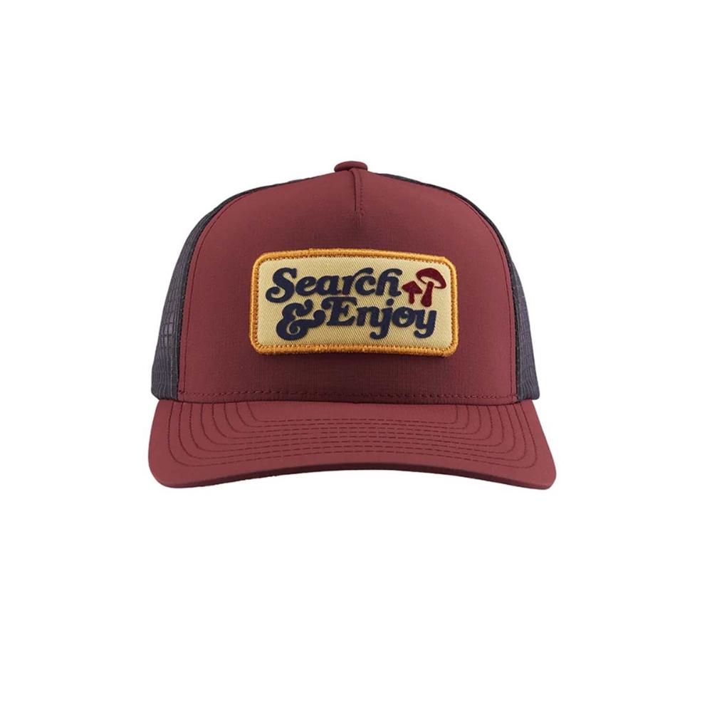 Jockey Searchin Trucker Burgundy Gray