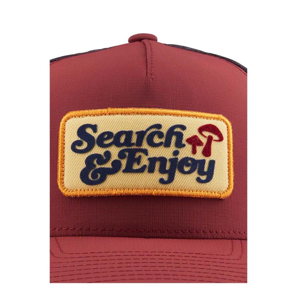 Jockey Searchin Trucker Burgundy Gray
