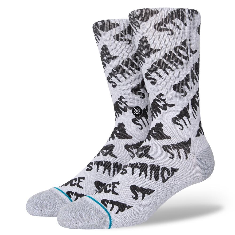 Stance Sock Repeater Screen Heathergrey