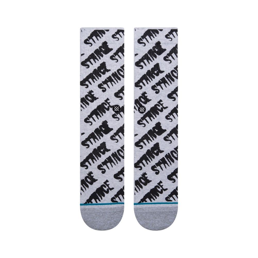Stance Sock Repeater Screen Heathergrey