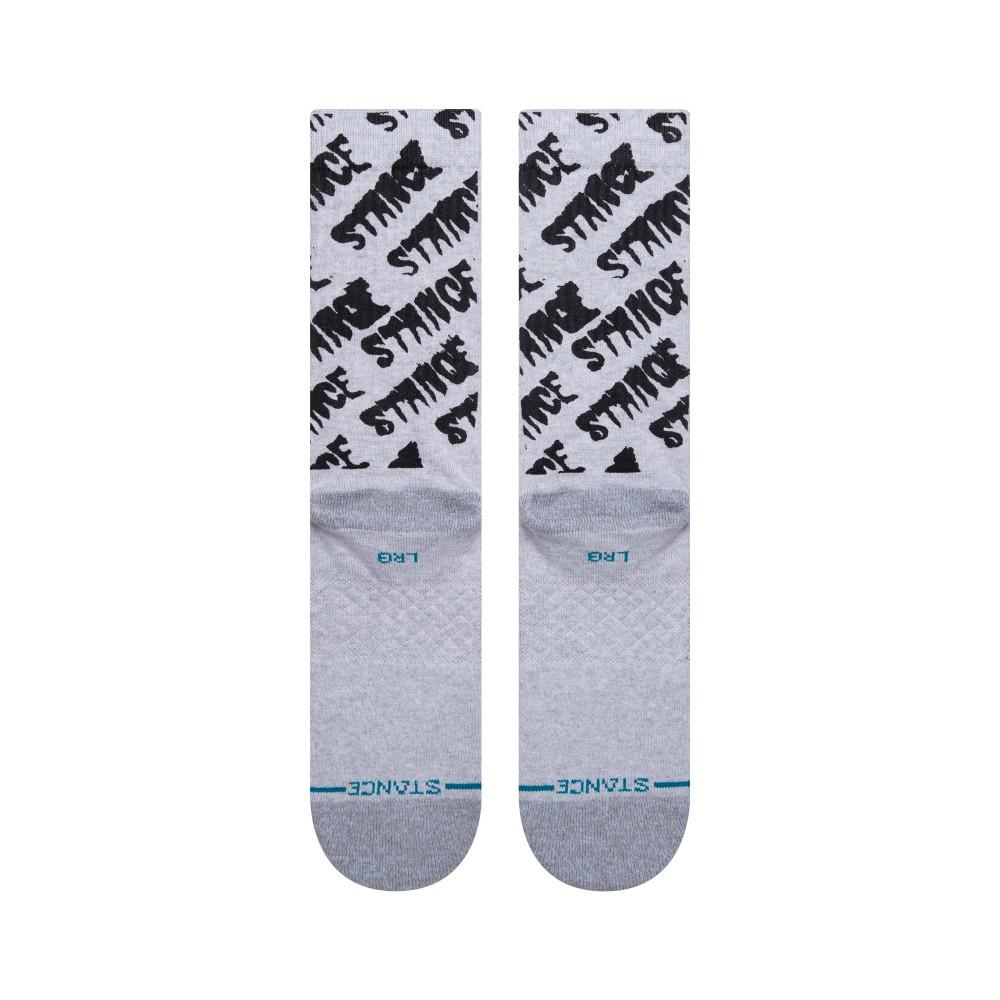 Stance Sock Repeater Screen Heathergrey