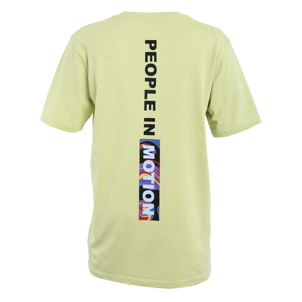Polera Men Overzise Green Logo Back