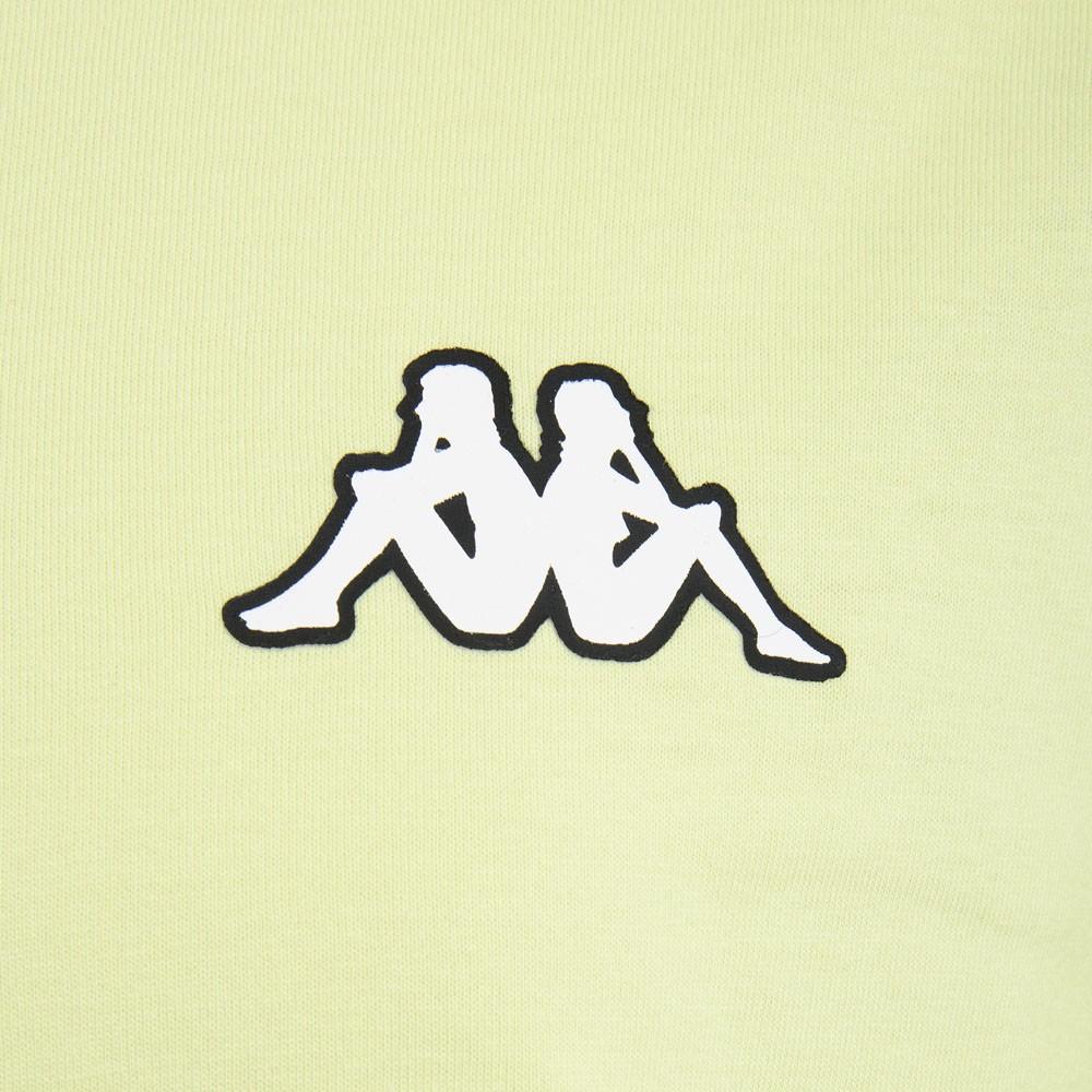 Polera Men Overzise Green Logo Back