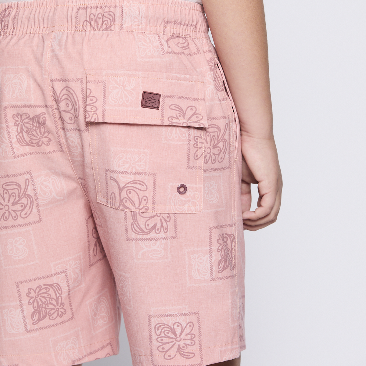 Traje de Baño Reef Kids Pink Flowers