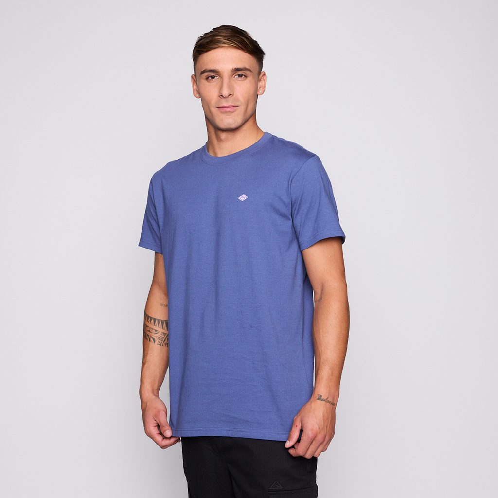 Polera Reef Men Surf Reef Blue Pink