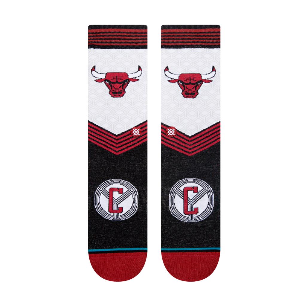 Stance Sock Men NBA Chicago Bulls City Black 2023