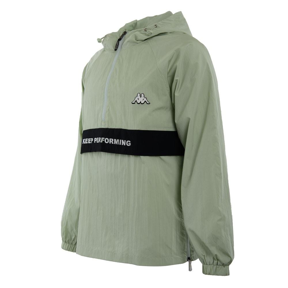 Cortaviento Men Mint White Black