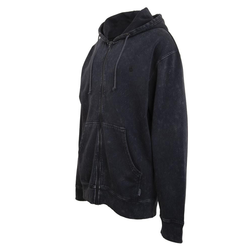 Polerón Zipper Men Grey Logo Back Rainbow