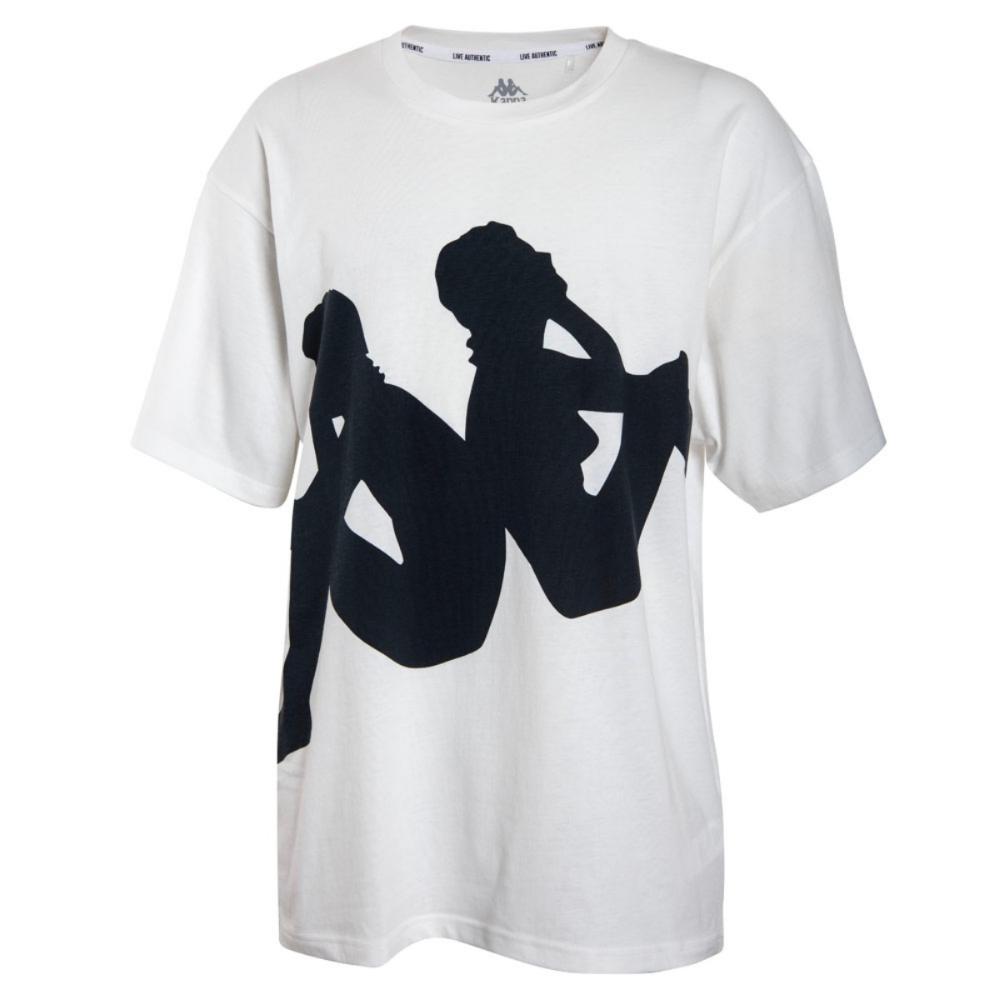 Polera Men Omini Front Black White