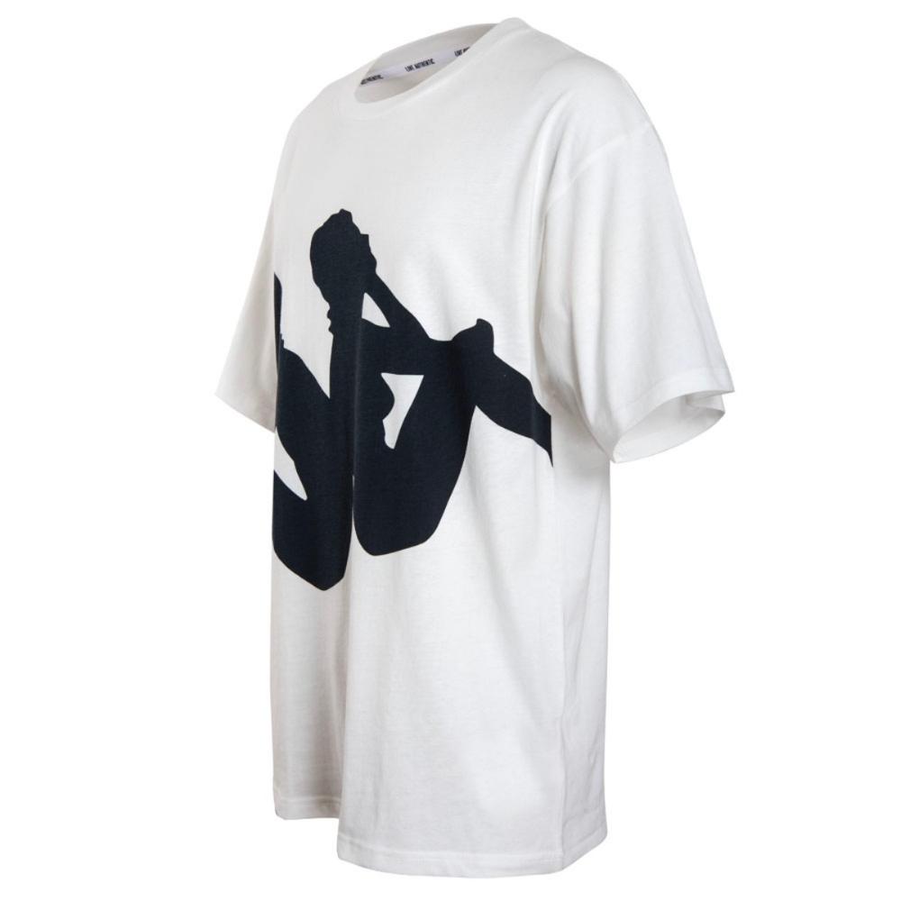 Polera Men Omini Front Black White