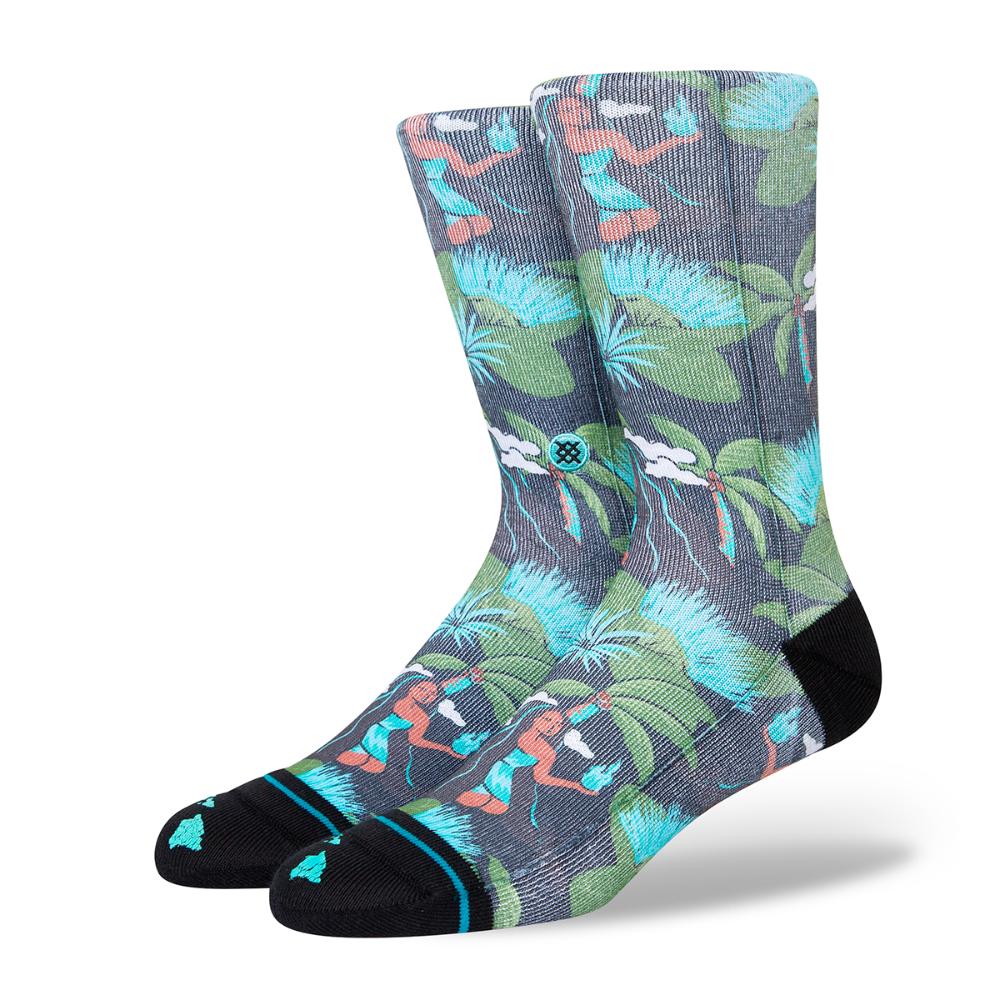 Stance Sock Men Peles Hair Washed Black
