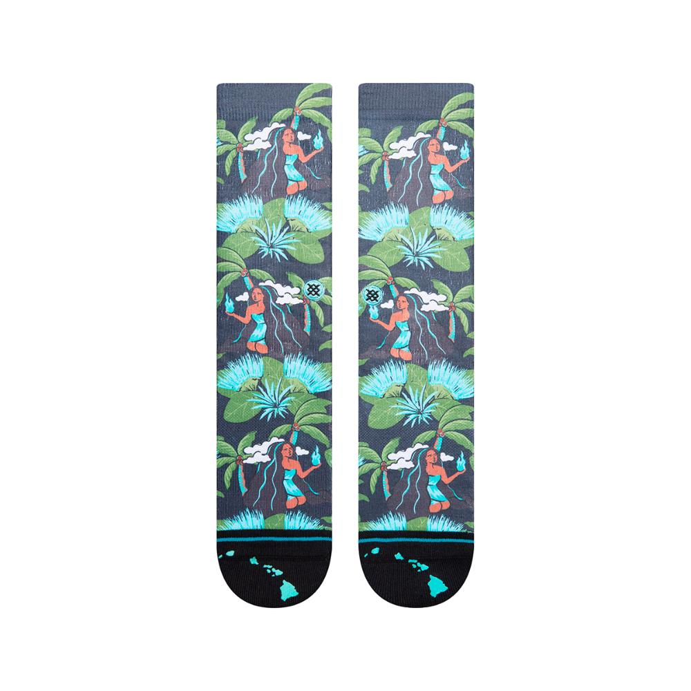 Stance Sock Men Peles Hair Washed Black