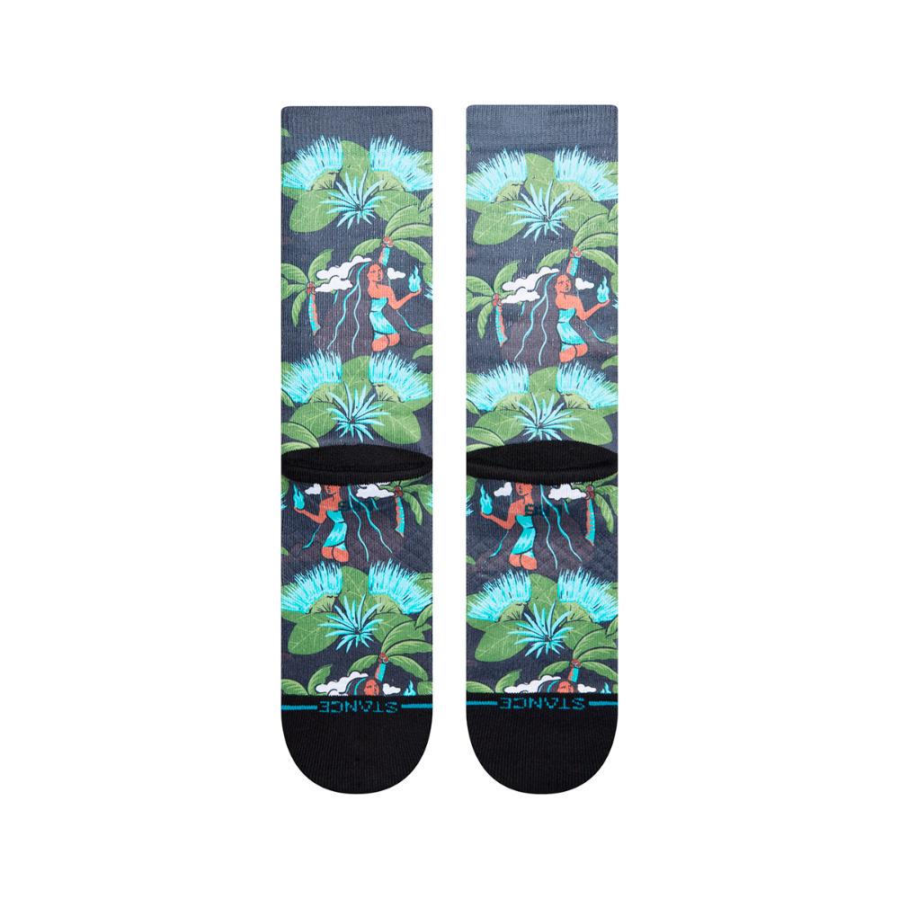 Stance Sock Men Peles Hair Washed Black
