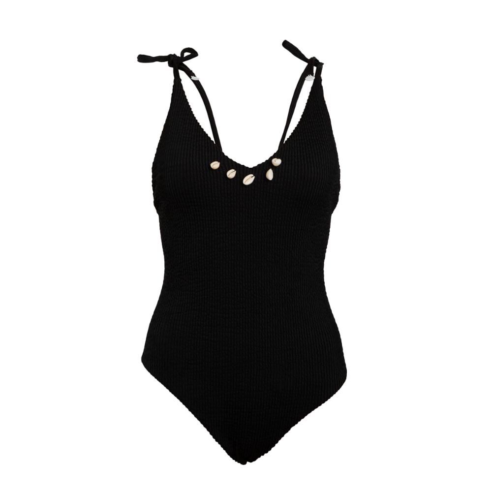 Traje de Baño Strap Ajustable Negro