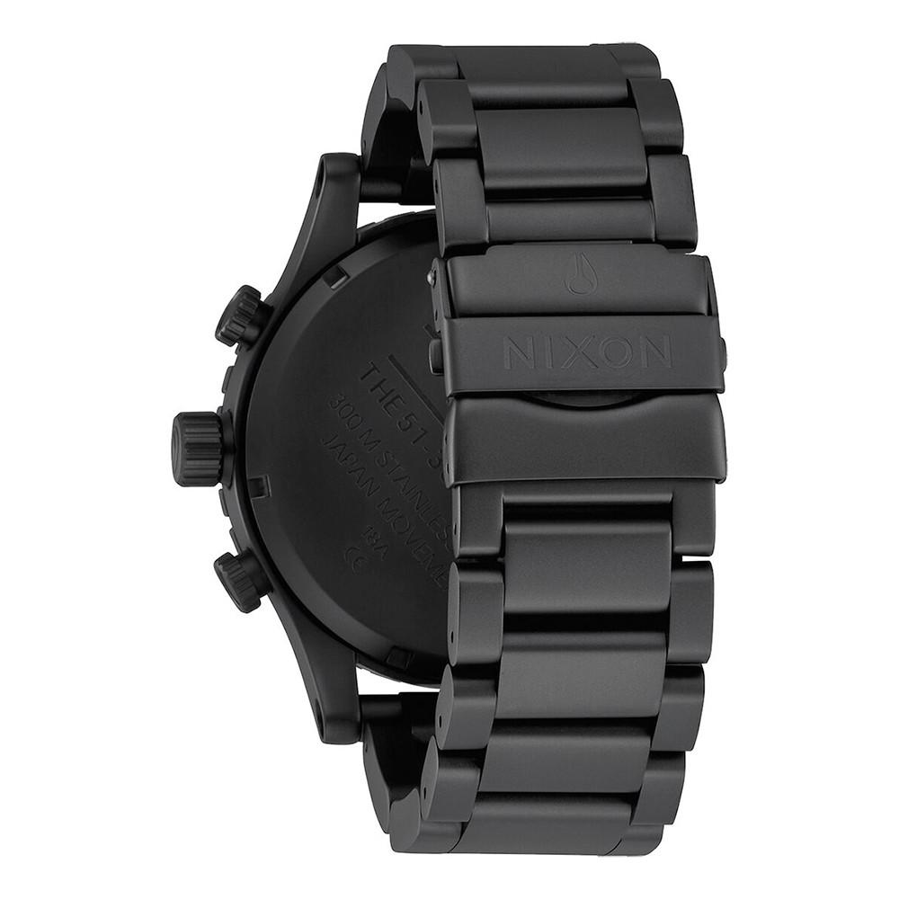 Reloj 51-30 Chrono All Matte Black Black Nixon