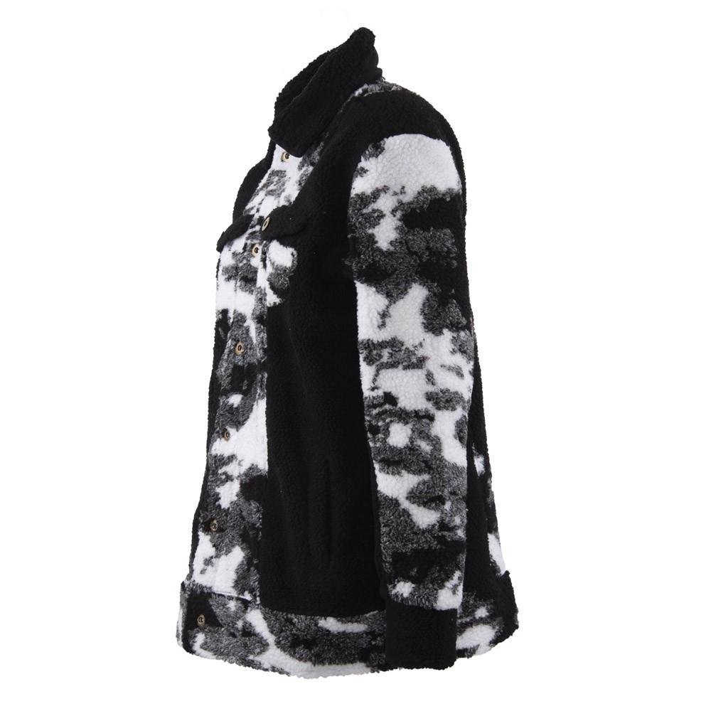 Chaqueta Miscelanea Negro Blanco con broches Reef