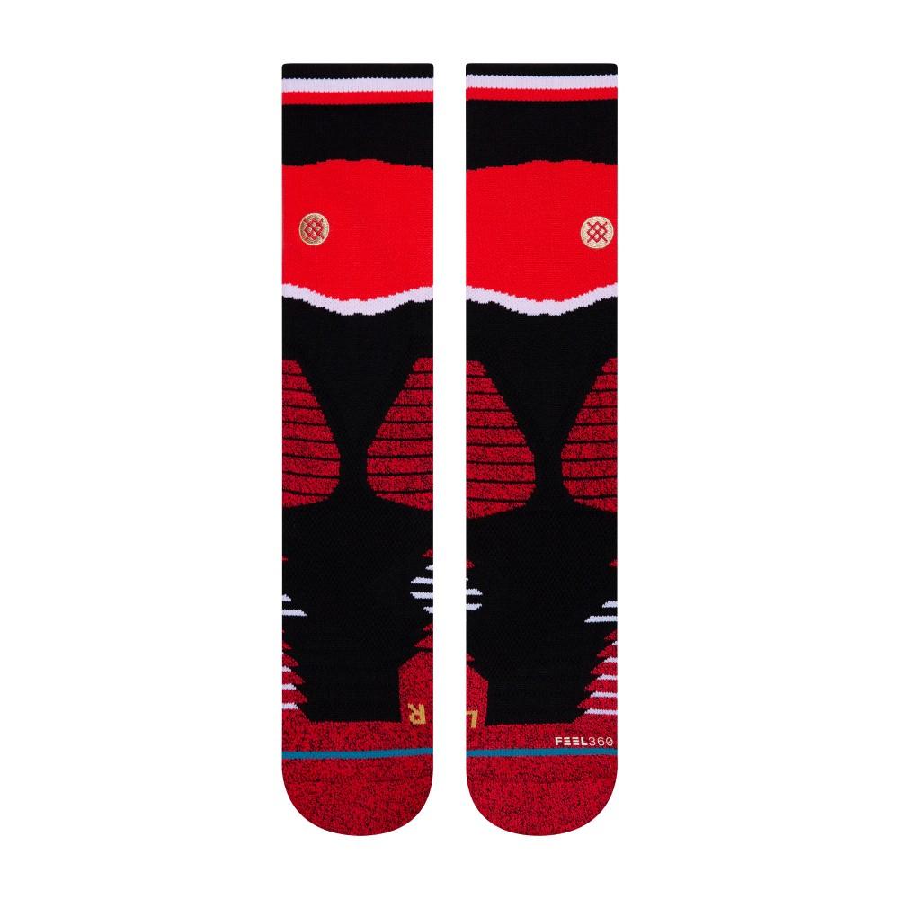Stance Sock Scrapps Red