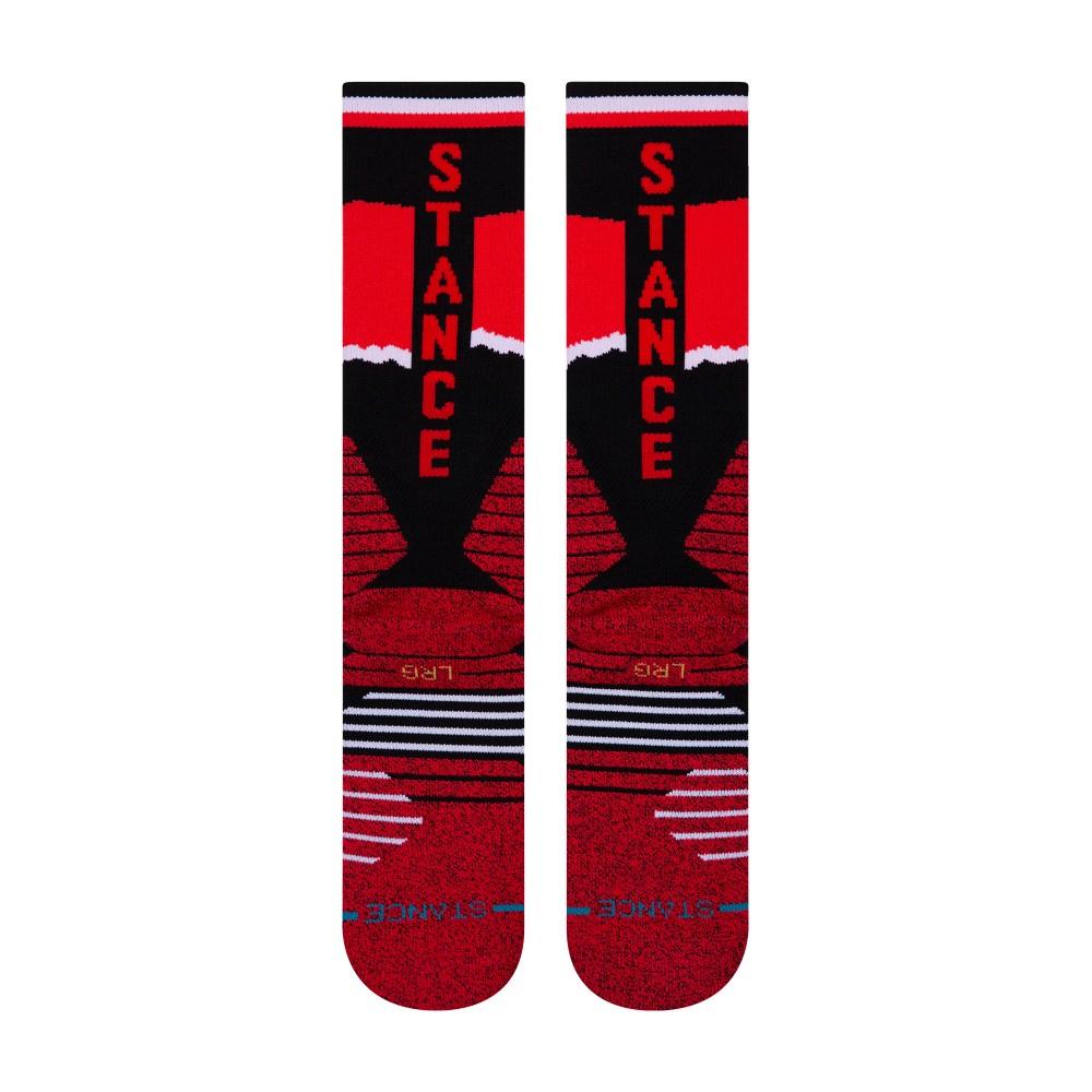 Stance Sock Scrapps Red