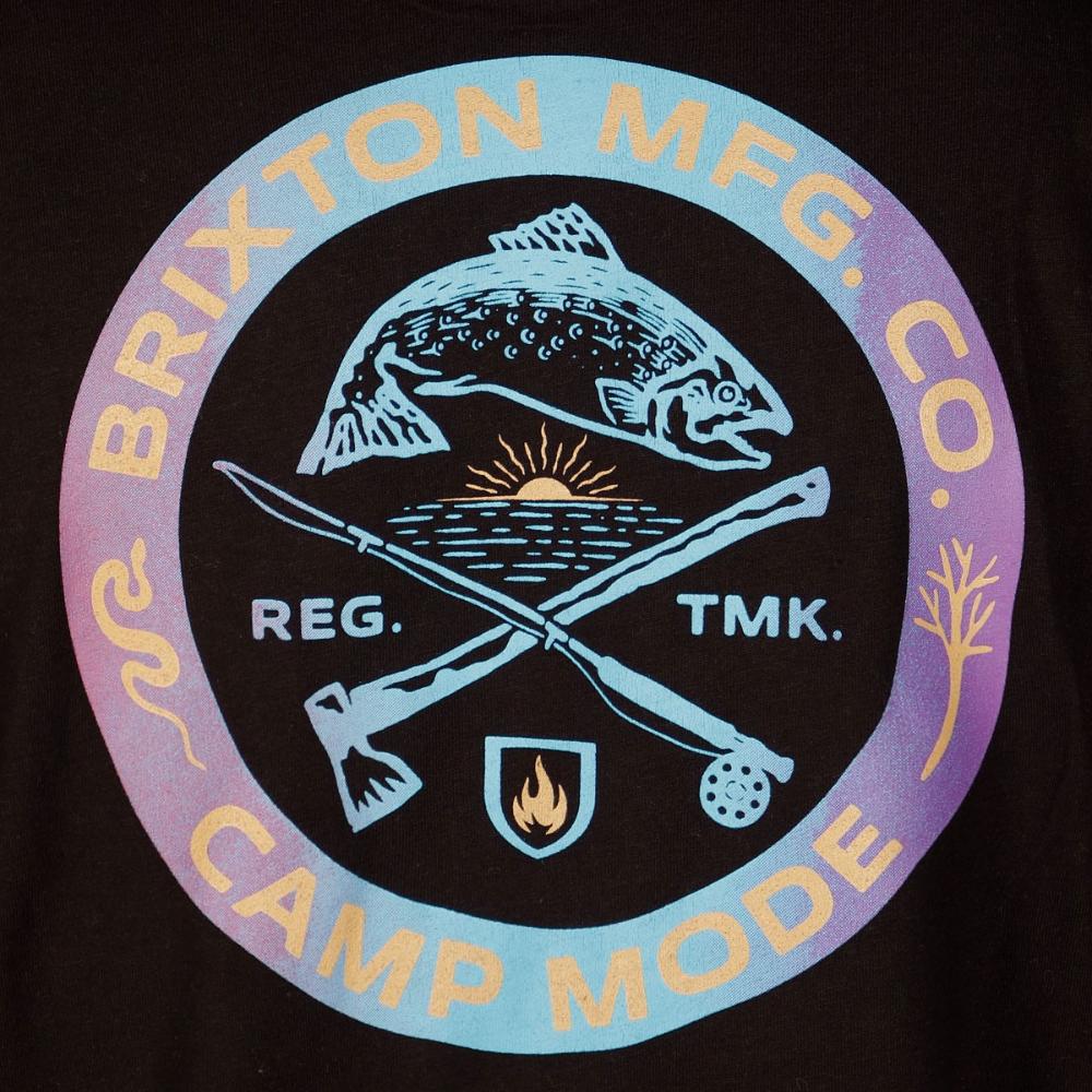 Polera Men "Camp Mode" Black
