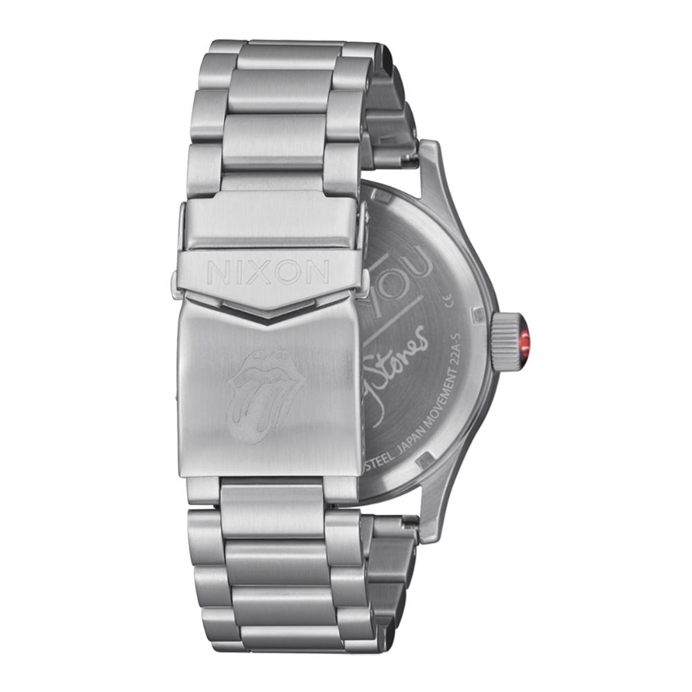 Reloj Rolling Stones Sentry Stainless Silver Black