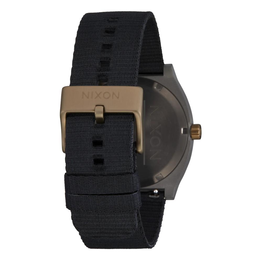 Reloj Time Teller Nylon Dark Gray Pumice Black