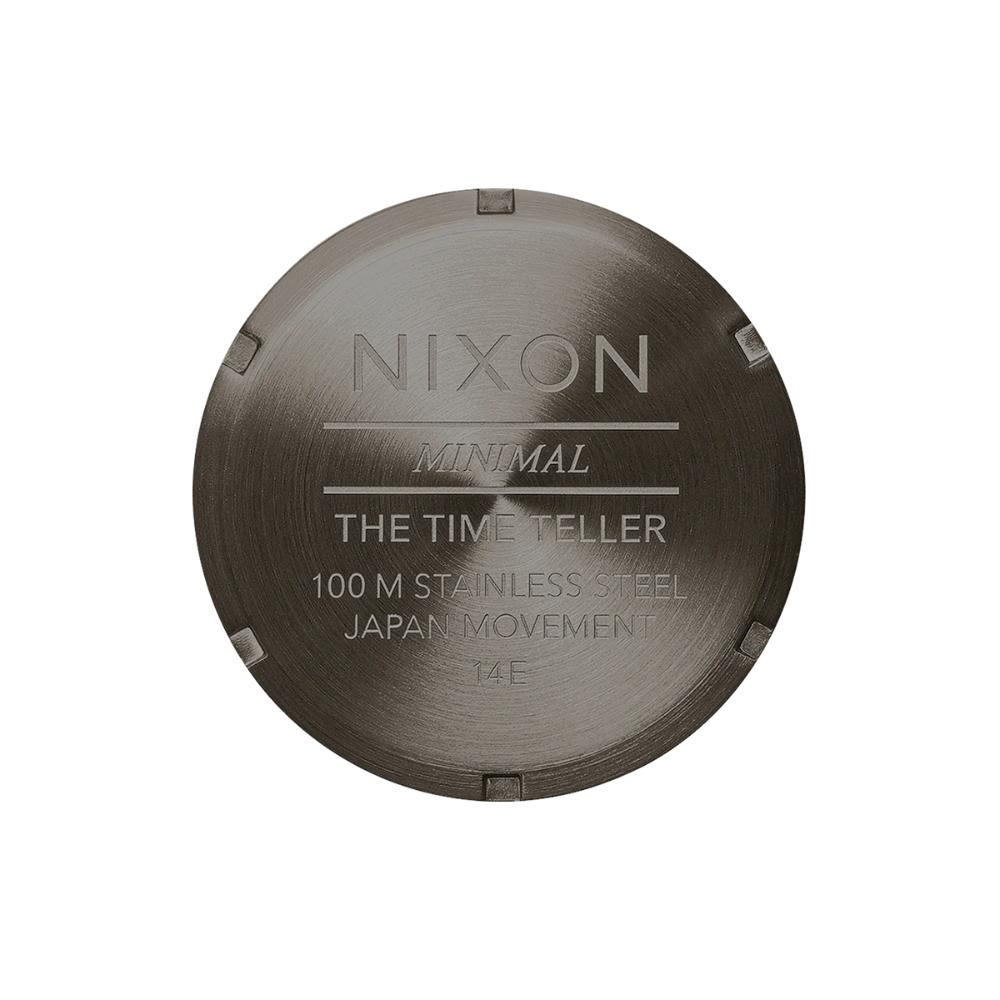 Reloj Time Teller Nylon Dark Gray Pumice Black