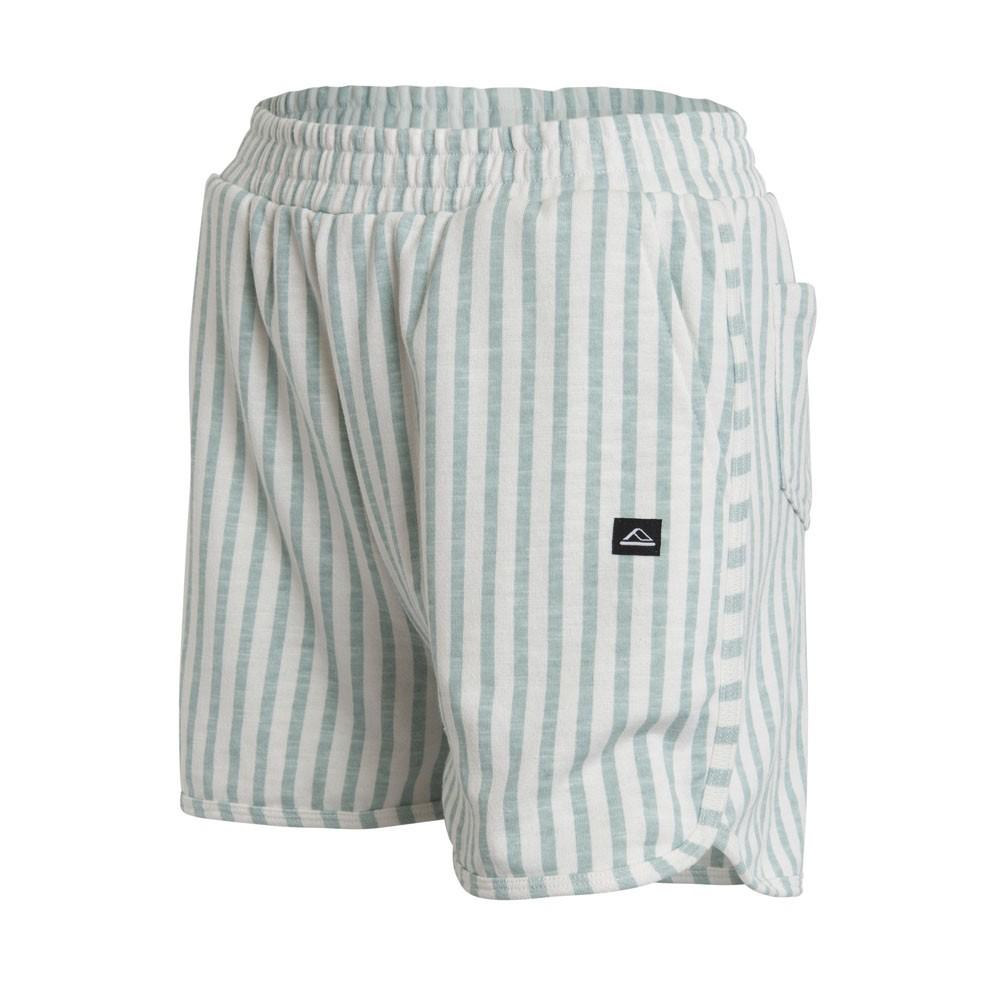 Short Stripe White Blue