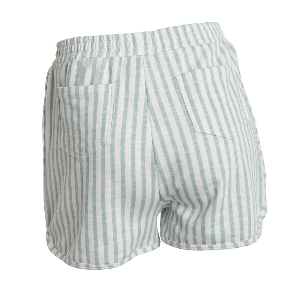 Short Stripe White Blue