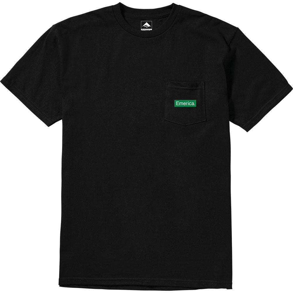 Polera Pure Triangle Pock Tee Black