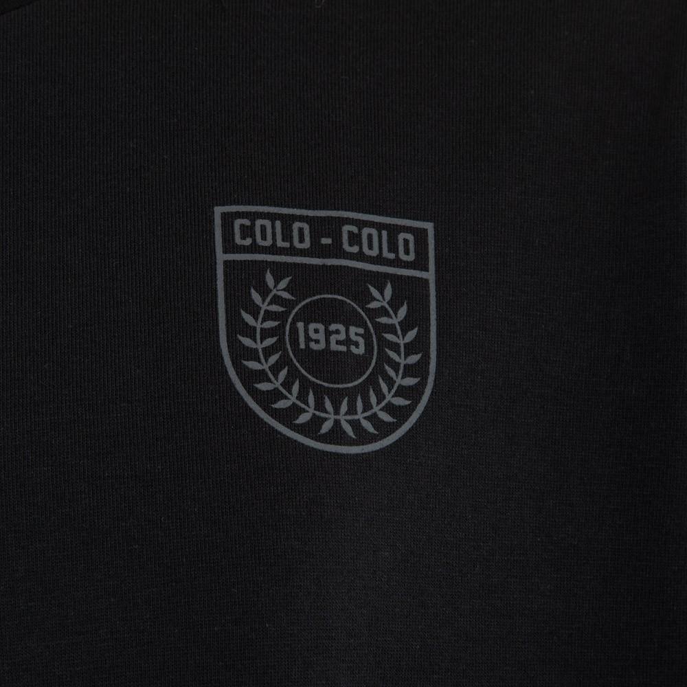 Polera Colo Colo Urbano Cacique Gris Negra