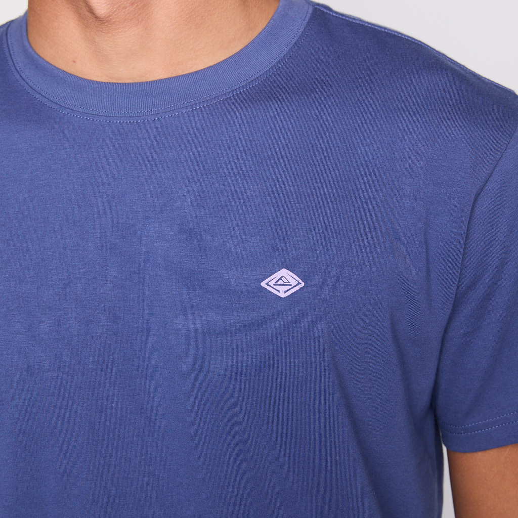 Polera Reef Men Surf Reef Blue Pink
