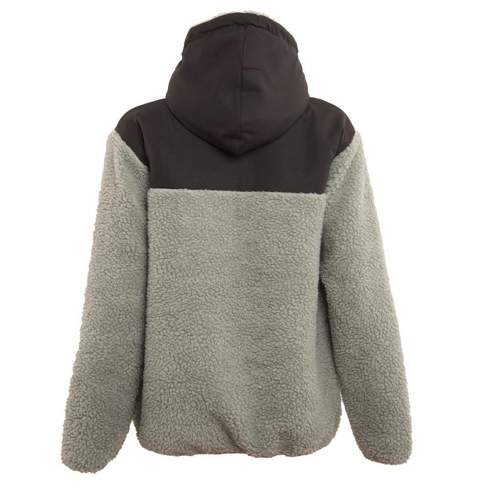 Sherpa Kids Full Zip Green Black