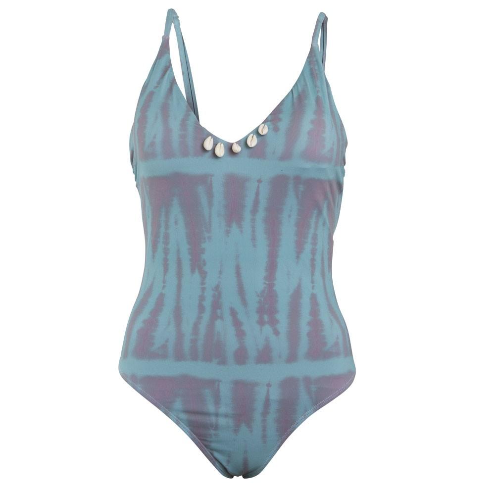Traje de Baño Strap Ajustable Celeste Tye