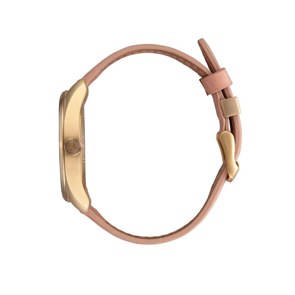 Reloj Thalia Leather Light Gold Tan Nixon