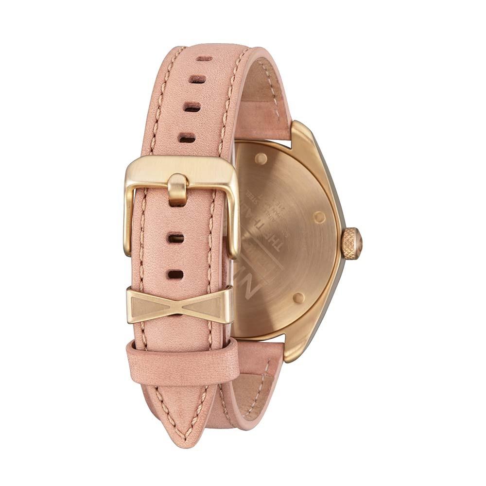 Reloj Thalia Leather Light Gold Tan Nixon