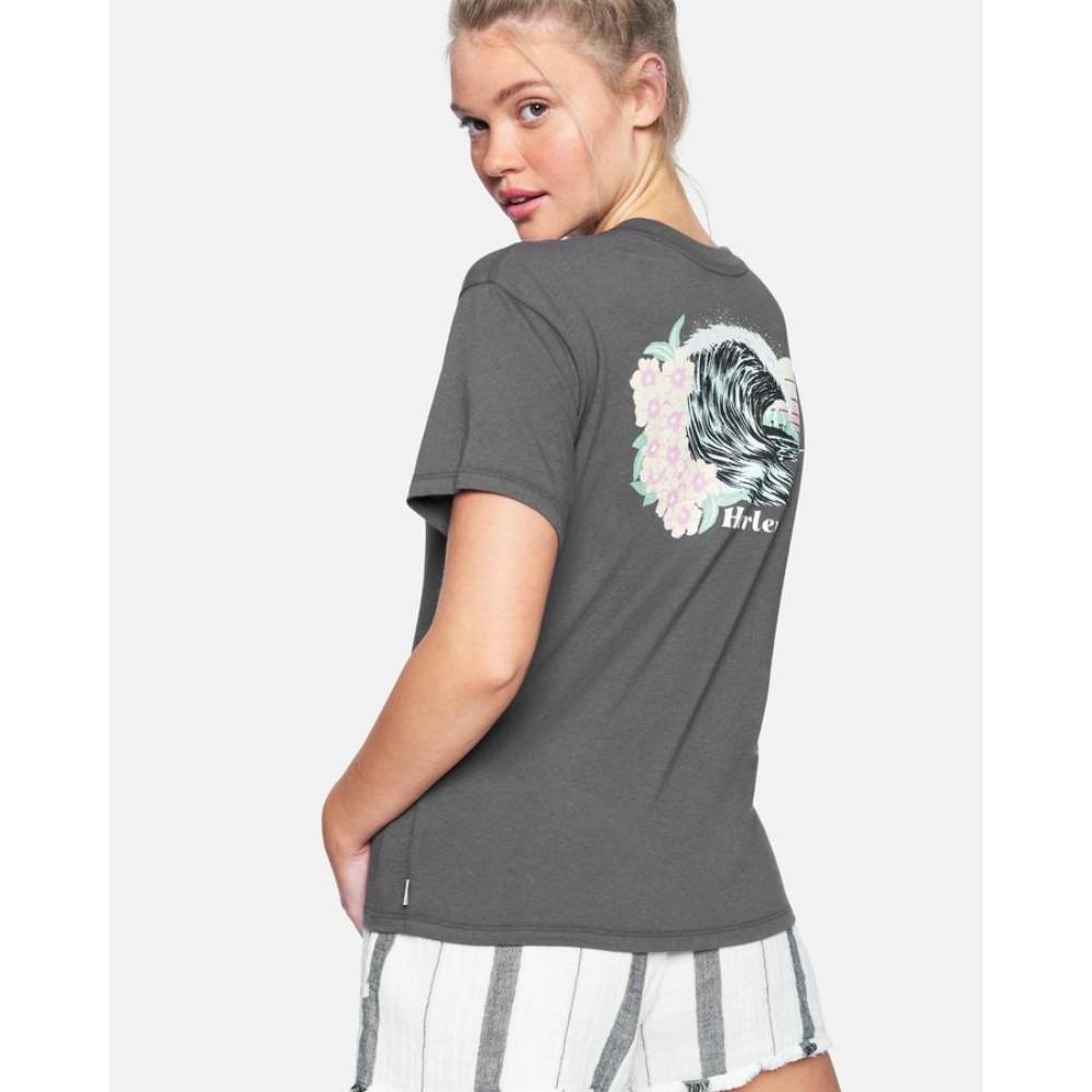 Polera Morro Perfect Girlfriend Crew Grey Hurley