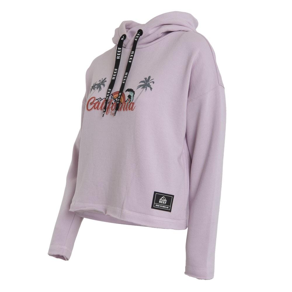 Poleron Crop Women California Pale Pink