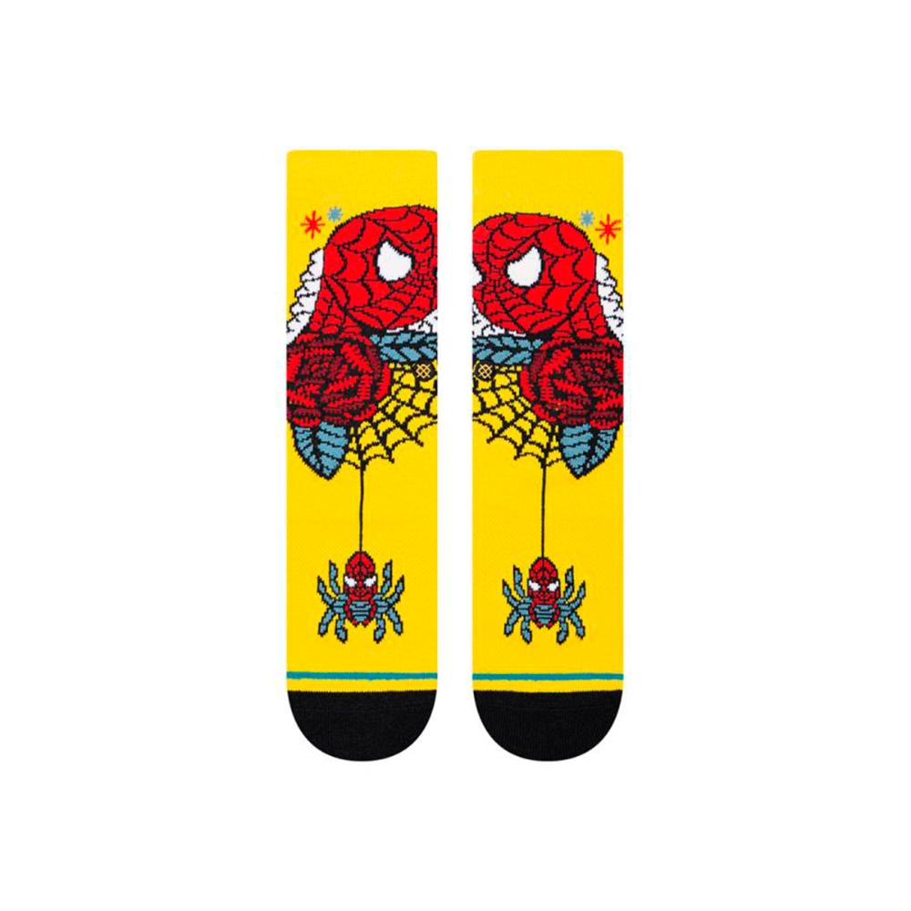 Stance Sock Kids Spidiey Yellow